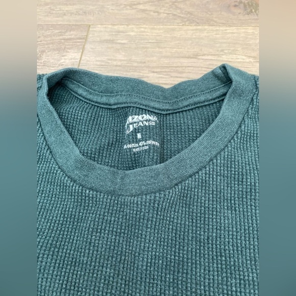 3 for $15 Arizona Green Thermal Shirt/Size Medium - Picture 2 of 3